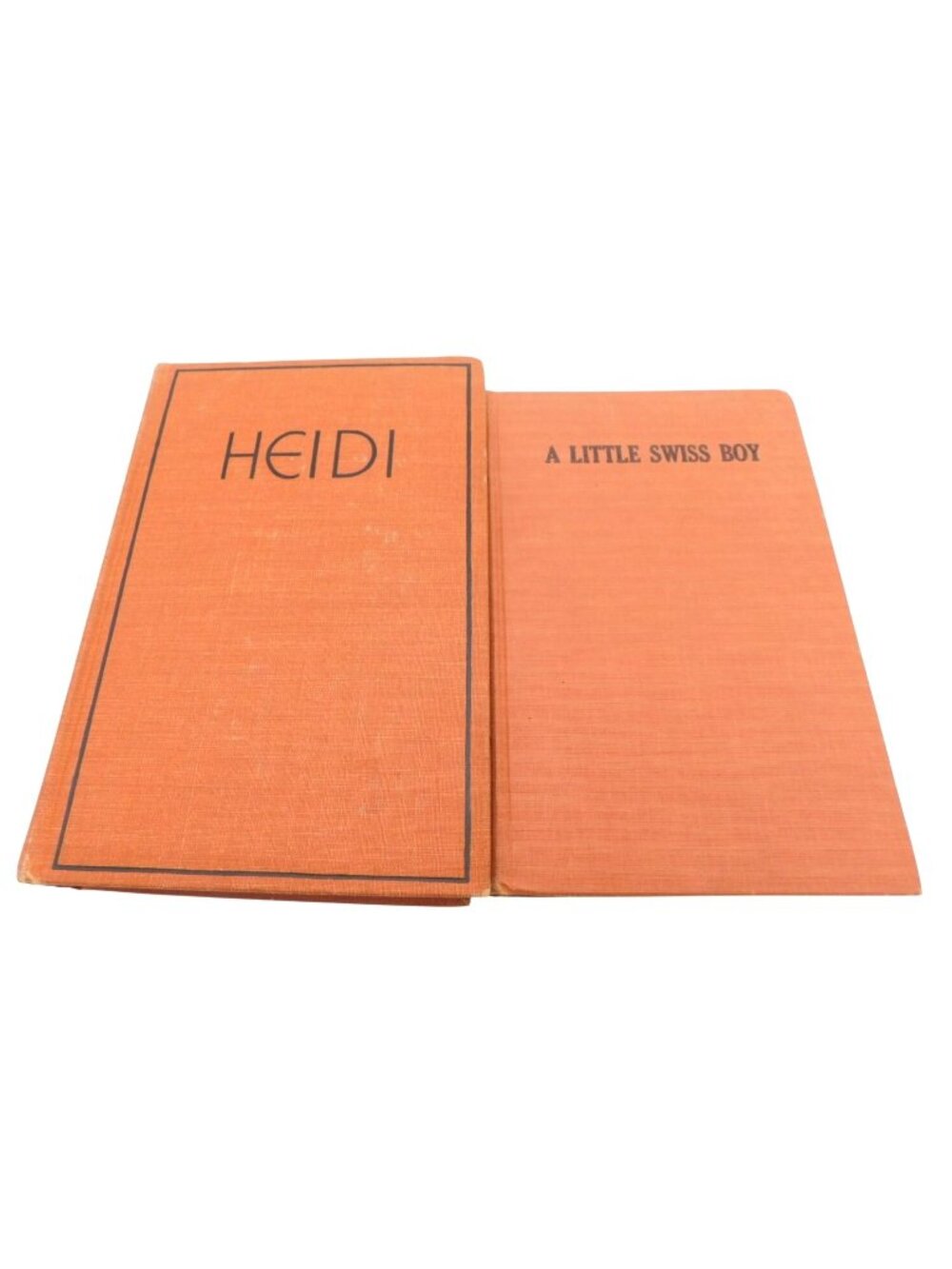 Heidi A Little Swiss Boy Johanna Spyri Saalfield Publishing Hardcover 1926 1933